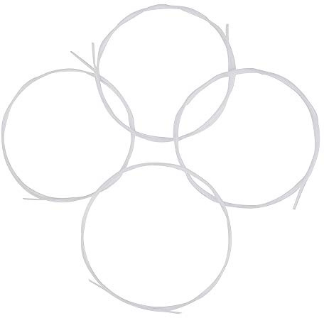 Baritone Ukulele Strings, Mandolin Strings Ukulele Picks Baritone with for (White)