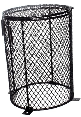 GALPADA Pantalla Anti-escaldaduras Redonda para Reptiles y Aves De Corral Protector Térmico para Lámpara De Calefacción De Mascotas para Cuidado De Mascotas Terrarios