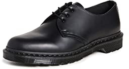 Dr. Martens Original 1461 Mono Smooth, Scarpe Basse Unisex Adulto,, Nero, 45