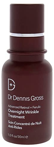 Dr. Dennis Gross Ferulic Plus Retinol Wrinkle Recovery Overnight Serum For Unisex 1 oz Serum