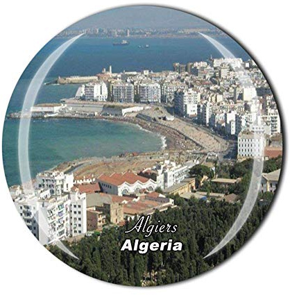 Algerna Algeriet kylskåpsmagnet resa souvenir gåva hem kök dekoration magnetiskt klistermärke kristall kylskåpsmagnet samling