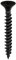 5x30 (10x1.1/4) Black Countersunk Wood Screws Phillips Head Small Steel Screws Chipboard MDF Cabinet Furniture (Pack of 20, 50, 100) (50)