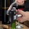 Wine Bottle Opener | Manual Hand Corkscrew with Rabbit Shaped Lever Pump, Vertical Foot Design, Non-Stick Screw and Easy Cork Removal without Twisting | Alloy