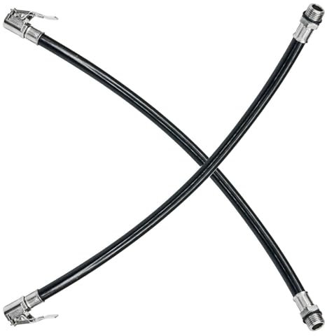 SVUPUE Reifenfüller, Reifenfüllschlauch, Gewinde 13mm, für Fahrräder, Motorräder und Autos, 2 Stück