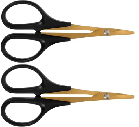 ERINGOGO 2 Piezas Unidades Tijeras para Carrocería RC Tijeras Pequeñas de Precisión para Recortes Aviones y Camiones Herramienta Ligera para Modelismo y Reparaciones Detalladas