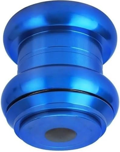 Mountainbike-styrlager 34 mm med dubbla lager, for standard 28,6 mm gaffel, tillbehör till cykelstyrsystem(Blue)