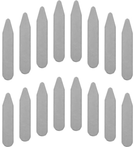 AOKWAWALIY 32pièces Lot De Raidisseurs De Col Pour Chemises Pour Hommes Inserts De Col Pour Chemises Formelles Et Costumes Accessoires De Maintien De Col Pour Look Soigné