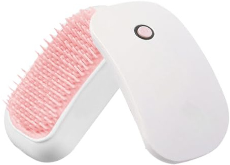 Rrlihjgu Masajeador Eléctrico para Cabeza | Aparato De Masaje Cráneo | Accesorio Relajante Ducha Spa con Cepillos Estimulantes para Tensiones y Cráneo Hombres