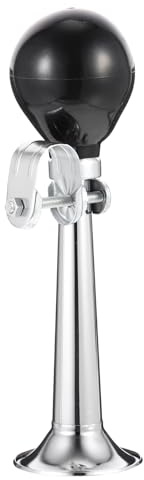 Alipis Clacson per Bicicletta Manuale in Metallo ad Aria Campanello per Mountain Bike e Bici da Strada Accessorio Suono Forte e Nitido Facile da Installare e Resistente all’Usura