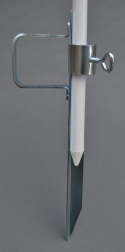 Holly RASENDORNE - Schirmhalter - Deutscher Stahl 3 mm Ø - 430 mm LÄNGE - Holly Produkte STABIELO ® -