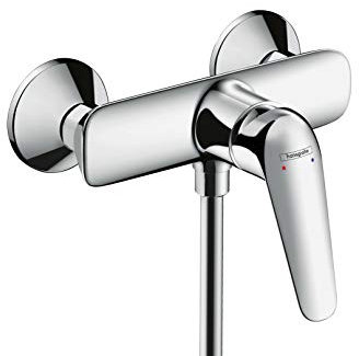 hansgrohe Duscharmatur Novus (Aufputz Duschmischer, für 1 Funktion) Chrom