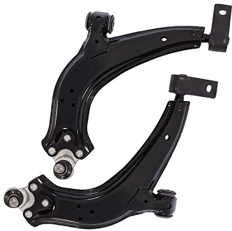 BESTPRICE 2x bras de suspension avant en bas à gauche à droite avec coussinet et joint de suspension