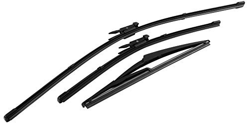 Escobillas Para Parabrisas Delanteras Y Traseras 24/16/12 Pulgadas Compatibles Con 2007-2013 Limpieza Eficiente Y Silenciosa Con Ajuste