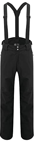 Dare 2b Ski-Latzhose, wasserdicht, Achieve II Herren, Schwarz, Größe XL