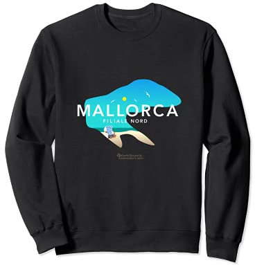 Borkum Mallorca Filiale Nord Spruch & Strandkorb Borkum Sweatshirt