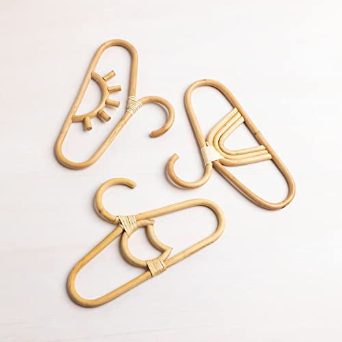 SKLUM 3er Set Kleiderbügel aus Rattan Binns Kids -