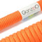 Ganzoo Paracord 550 Seil Orange 4mm Schnur Typ 3, Nylon & Polyester, ideal für Basteln von Hundeleine Halsband Armband/Camping Survival und Outdoor 3 Meter Allzweckseil 7 Innenstränge