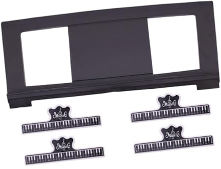 Luwecf Teclado Electrónico Atril Soporte para Libros de Lectura Piano Teclado Partituras