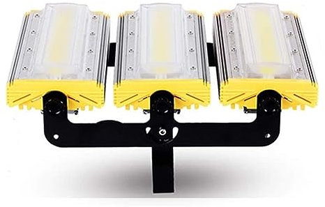 Led Floodlight, Flood Light 50W 100W 150W Outdoor COB Floodlight Projector LED Reflector Lamp Waterproof Spotlight Construction Lamp Outside Light for Garage, Garden, Easy to install (Warm White 150W)