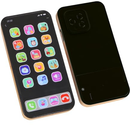 Kids Smart Phone Toys - Travel Toy | Pekskärmstelefon | Småbarnslärande leksaker är lämpliga för tidig utbildning, vägresor och rolig kompetensutveckling hemma eller när du är på sp
