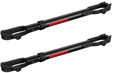 Yakima 2 Pack Hitch Mounted Bike Rack, TubeTop Seat Post Mounting Type with Oversized Diameter Tubing and Anti-Rotation Inserts for Bicycles