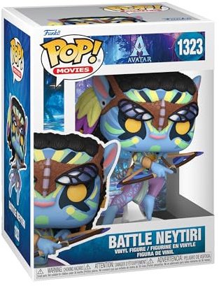 Funko Pop! Movies: Avatar - Neytiri - (battle) - Avatar: The Way Of Water - Figura in Vinile da Collezione - Idea Regalo - Merchandising Ufficiale - Giocattoli per Bambini e Adulti - Movies Fans