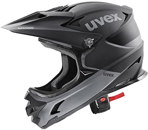 uvex hlmt 10 - robuster MTB-Helm für Damen und Herren - vier verfügbare Schalengrößen - optimierte Belüftung - black-grey matt - 60-62 cm