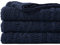Battilo Navy Blue Throw Blanket for Bed Couch, Soft Warm Cozy Blue Sofa Blanket, Indoor Outdoor Decorative Navy Knitted Throw for Living Room, Picnic, Travel, 130x170cm