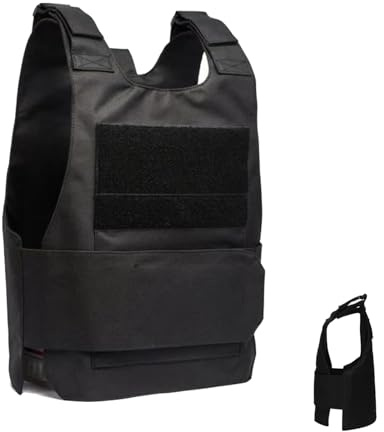 XINTANGXIA Tactical Vest Combat Vest Military Army Waistcoat for CS Combat Fishing Hiking Hunting Airsoft Outdoor Adjustable, Black