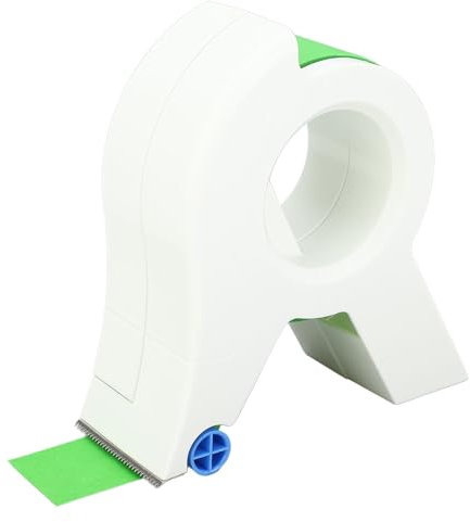 Applicateur de Ruban pour Peintres, Applicateur de Ruban de Peinture de Masquage avec 5 Rouleaux de Rubans, Ensemble de Masquage Portable, Coupe-ruban Tranchant pour Peindre les