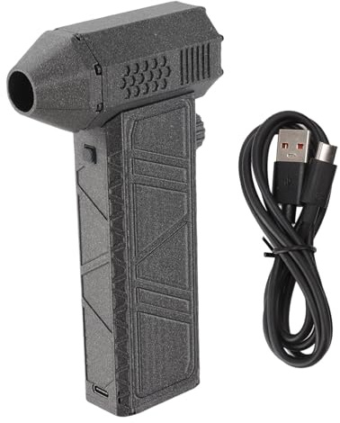 Fafeicy Air Duster Trådlös, Bärbar Luftblåsare 300000 Rpm Superkraft med Typ C QC15W Fastladdning för Blad PC -tangentbord Utomhusbil Hem Hem