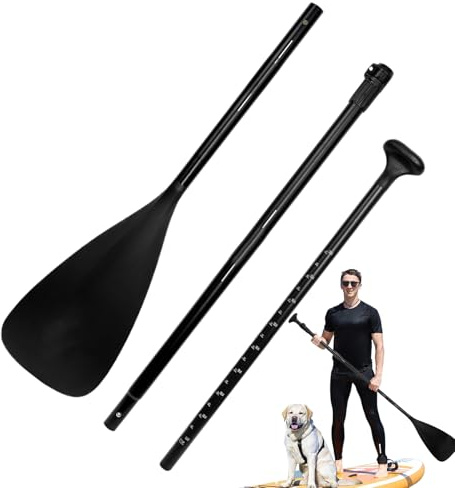 Dopsyesn Paleta De Paddle Surf - Remo De Kayak Anti Deslizante,Herramienta De Remo Extraíble Accesorios para Canoa Actividades De Pesca Aventura Al Aire Libre Principiantes Navegación