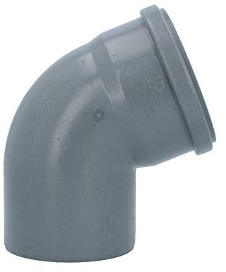 Bogen Kunststoff HT-Rohr Installation Abwasser 110 mm Grau Varianten NEU (110 mm 67°)