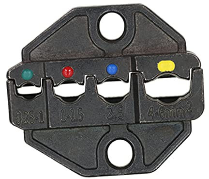 Folpus Reemplazos de herramientas de alicates de crimpado, troqueles de alicates de mordazas de crimpado, accesorio intercambiable de mordazas de alicates de, SA 40J