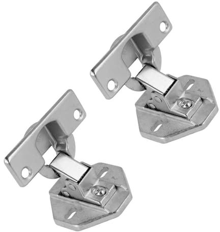 2 bisagras integradas para puerta de armario de lavadora compatibles con Beko 2827210100 WDIX8543100 (paquete de 2)