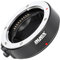ayex Adaptador de objetivo AF Autofocus adecuado para objetivos 4/3 a cámaras Micro 4/3