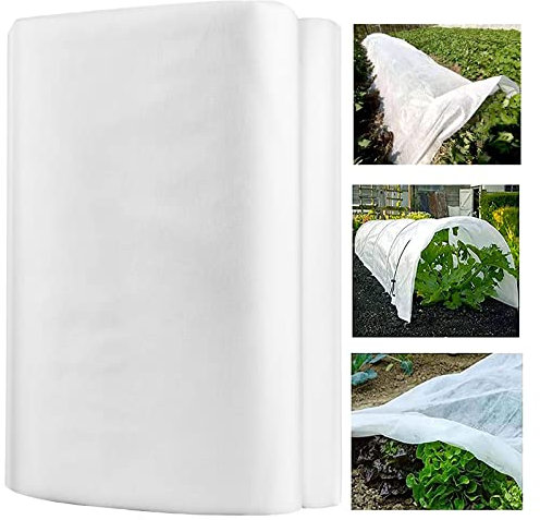 Wintervlies Für Pflanzen Frostschutz 1,6 x 5m: 40g/m² Vlies Pflanzen Winter Atmungsaktives Winterschutzvlies - Gartenvlies Frostschutzstoff vor Wind Kälte, Abdeckvlies Insektenschutz für alle Beete