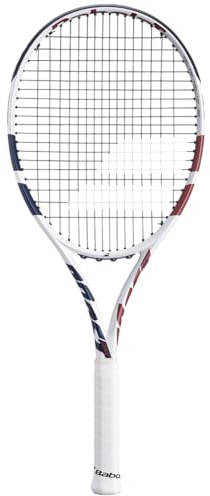 Babolat Boost Drive Strung Tennis Racquet, White (4 Grip)