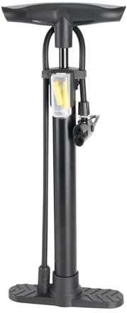 Pompa per bicicletta ad alta pressione per bicicletta ad alta pressione | Mini pompa portatile | Pompa ad aria manuale | Compatibile con e valvola portatile | Pompa per bicicletta da terra