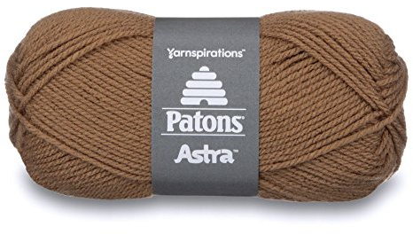 Patons 10017383 Pat Astra BL Medium Tan Yarn, 1.75 oz