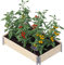 Kronus Hochbeet Upyard Element 120 x 80 x 20 cm Palettenrahmen Gemüsebeet Kräuterbeet