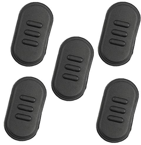 KOOBOOK 5Pcs Push to Talk PTT Button Two Way Radio Key Switch Talk Button for A10, A12, A10D, CP110