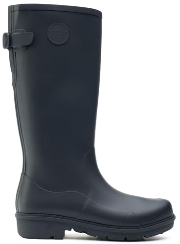 Fitflop Women's Wonderwelly - Tall Rain Boot, Midnight Navy, 5 UK