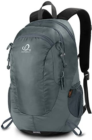 WATERFLY Wanderrucksack 30L Trekkingrucksack Reiserucksack: Wasserdicht Wandern Rucksack Trekking Outdoor Hiking Daypack Backpack Kletterrucksack Outdoorrucksack Herren Damen