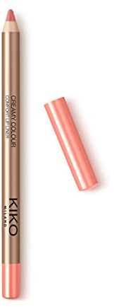 KIKO Milano Creamy Colour Comfort Lip Liner 01 | Long-lasting Lip Pencil, 01 Natural Rose