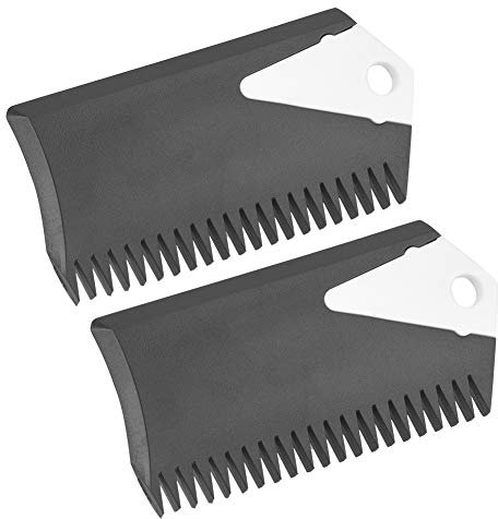 Surfbrettwachs, PVC Schwarz Surfwachs Sticky Bumps Surfwachs mit 2 Stück für Surfbrett Skaeboard