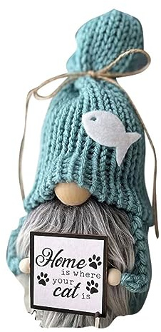 Lazyspace Christmas Dog Cat Pet Dwarf Faceless Doll Dwarf Home Decorations, Gonk Elf Christmas for Indoor Decoration Holiday Decor