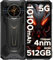 DOOGEE S200 Plus Rugged Smartphone 5G MTK 7300 4nm, 32GB+512GB 10100mAh 100MP+32MP+20MP Telefono Indistruttibile, 6.72”FHD 120 Hz 1.32 AMOLED Rear Display Al Funzione BT5.4/Fingerprint ID/Face ID/OTG