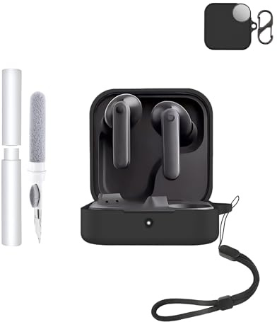 Nothing Buds 2 Silikon-Schutzhülle für CMF von Nothing Buds 2, langlebige und umweltfreundliche Bluetooth-Kopfhörerabdeckung mit präzisen Löchern und Ladekompatibilität, stoßfest, angenehme Haptik