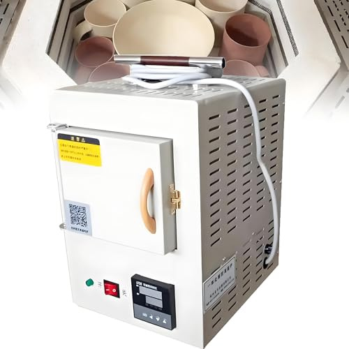 Four à Moufle électrique De Laboratoire, Four Haute Température Intégré 1000 °c Avec Commande Intégrée, Design Compact De Table, Pour Un Chauffage Efficace En Laboratoire